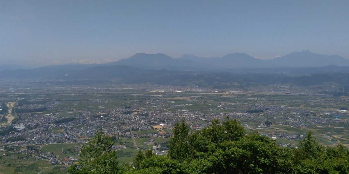雁田山からの絶景