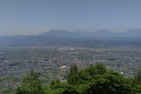 雁田山からの絶景