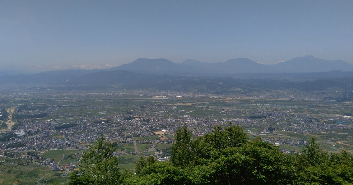 雁田山からの絶景