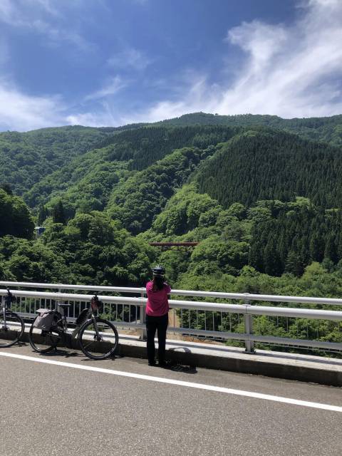 高山村サイクリング高井橋