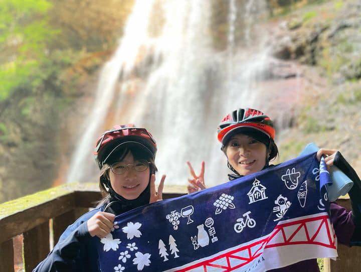 高山村雷滝サイクリング　
