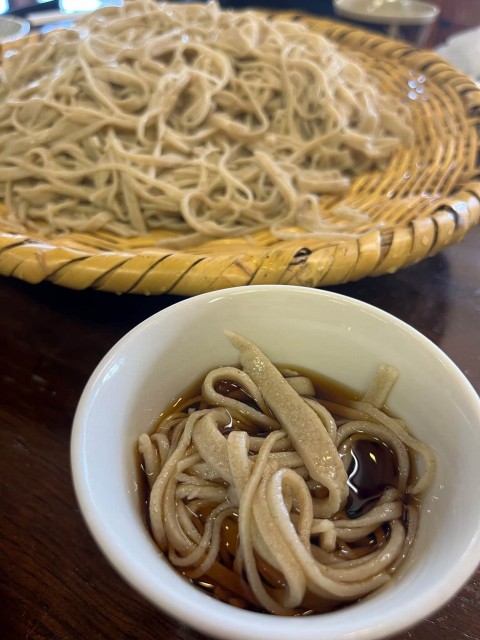 戸隠蕎麦打ち体験